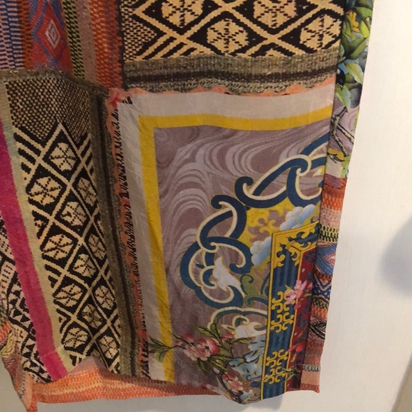 Johnny Was Multi pattern washable wide leg pants - Picture 4 of 9